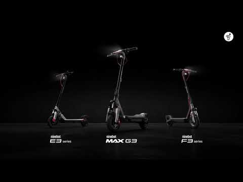 thumbnail video image 2 of Scooter Eléctrico Plegable SEGWAY  E3 Pro, 2 of 8