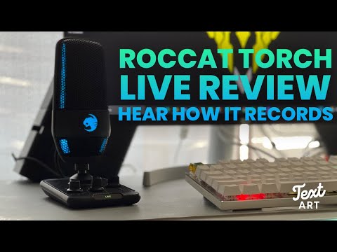 ROCCAT TORCH MICROPHONE LIVE TEST