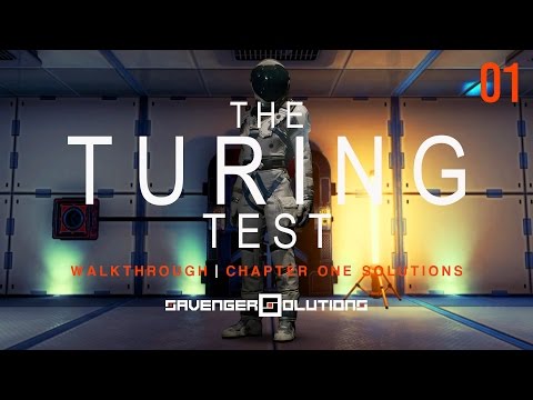 THE TURING TEST | Complete Chapter One Walkthrough - All Puzzles | PS4