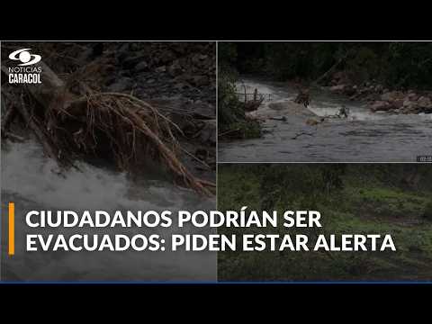 Declaran calamidad pública en Pajarito, Boyacá, por deslizamiento del río Cusiana