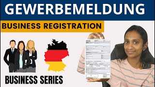 Register your Business ("Gewerbe") in Germany | Gewerbemeldung | English