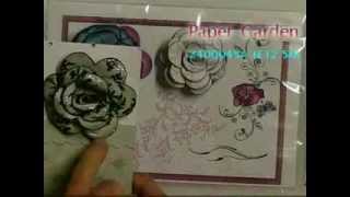 Dimension Stamps Paper Garden Set