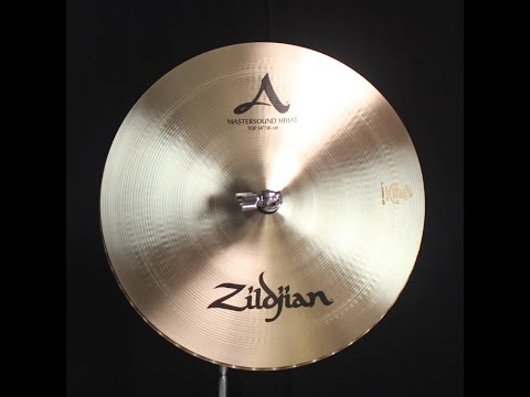Zildjian 14" A Mastersound Hi Hats - 942g/1420g (video demo) image 2
