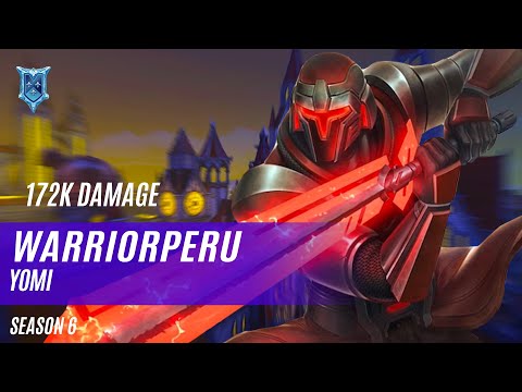 172K DAMAGE WARRIORPERU ZHIN PALADINS COMPETITIVE (SEASON 6) YOMI