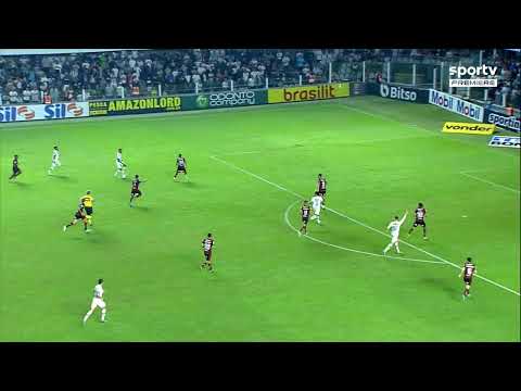 SANTOS 1 - 2 FLAMENGO - MELHORES MOMENTOS - SÉRIE A - 15ª RODADA