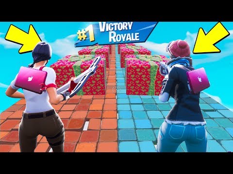 CORSA dei LUCKYBLOCK (Con i REGALI) - Fortnite ITA