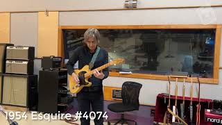 Eric Johnson plays 1951 Nocaster and 1954 Esquire