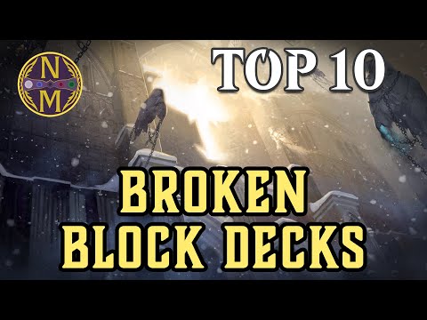 MTG Top 10: The Most BUSTED Block Decks of All Time | Magic: the Gathering | Episode 626