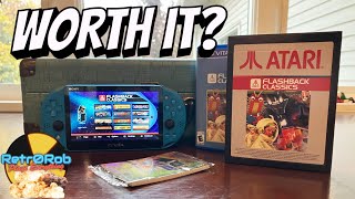 Atari Flashback on Playstation Vita is quite good (but expensive)