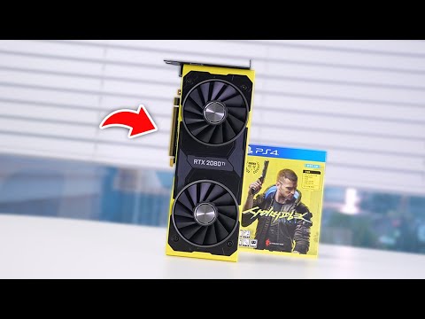 그래픽카드를 사이버펑크 에디션으로 개조해봤습니다