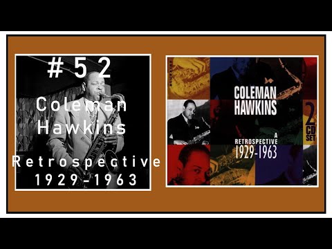 Coleman Hawkins, the first person to make the tenor a convincing vehicle for jazz.