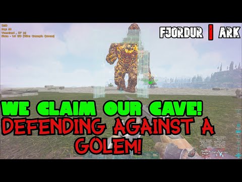 They Brought A Golem To Raid Us After We Wiped Their Cave! FJORDUR! - e.6 | Ark | Small Tribes