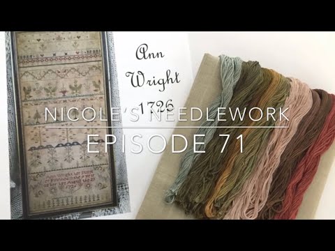 Nicole’s Needlework: FlossTube 71 - WIPs and Kitted Projects Parade!