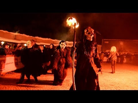 Krampus- und Perchtentreffen in Sexten 2013