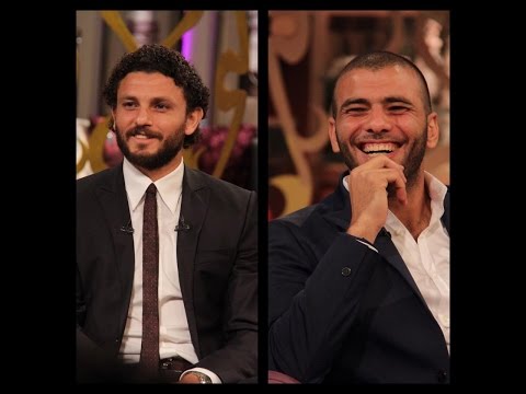 لقاء عماد متعب و حسام غالى فى برنامج معكم منى الشاذلى