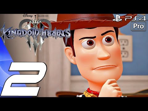 Kingdom Hearts 3 - Gameplay Walkthrough Part 2 - Toy Story & Twilight Town (Full Game) PS4 PRO