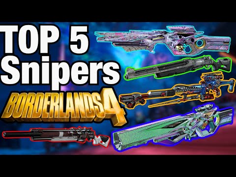 TOP 5 BEST SNIPER RIFLES in Borderlands 4 and Where to Farm Them