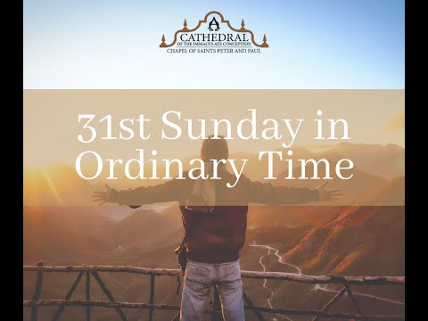 Click to Watch the Celebrate Sunday Mass - 10.31.21 video