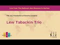 Lew Tabackin Trio