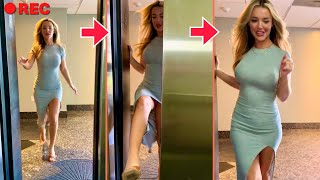 【エレベーター ハプニング】海外ネキ達の「面白エレベーター映像＆ドッキリ集」 | Funny Elevator Moments Compilation