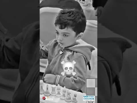 3 year old KID is Menace ☠️🔥 #chess #anishsarkar