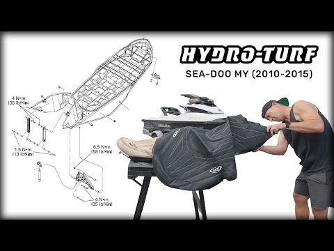 Remove and Recover a SeaDoo GTX Seat
