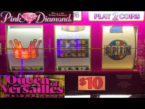 SPIELAUTOMATEN MIT HOHEN LIMITS! GLÜCKSRAD + PINK DIAMOND + DIE KÖNIGIN VON VERSAILLES REGIERT WI...