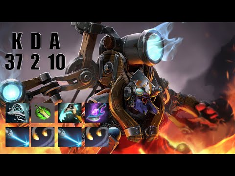 How To Play Tinker Midlane Dota 2 | Rank Up Solo Dota 2 |  37 2 10