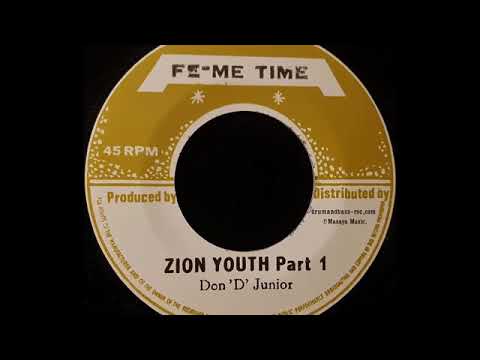 DON D. JUNIOR - Zion Youth - 1972