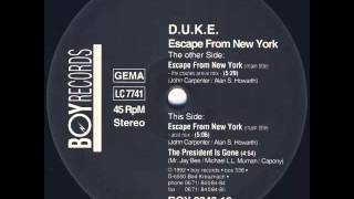 D.U.K.E. - The President Is Gone