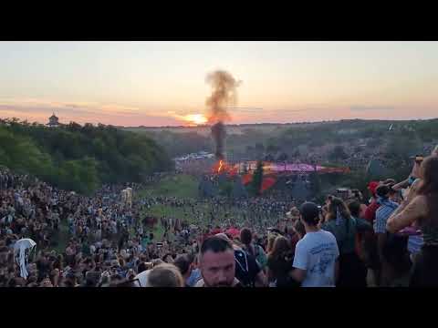 Ozora Festival 2023 after opening ceremony