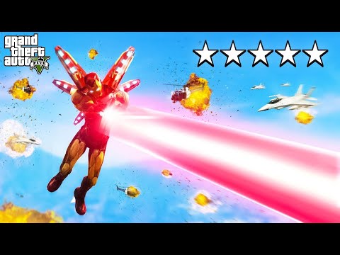 UNIŠTIO SAM VOJNU BAZU KAO IRON MAN U GTA 5 ! *Brutalno*