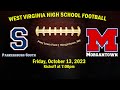 Parkersburg South at Morgantown High School (Football)