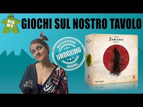 [Disinscatola] - 163 - Small Samurai Empires (unboxing) by MeepleOnTheRoad