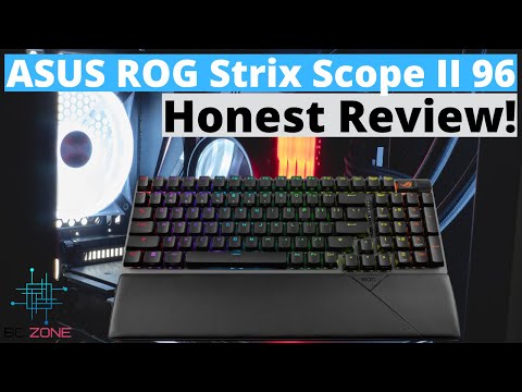 The Best Value Wireless Gaming Keyboard! ASUS ROG Strix Scope II 96 Review!