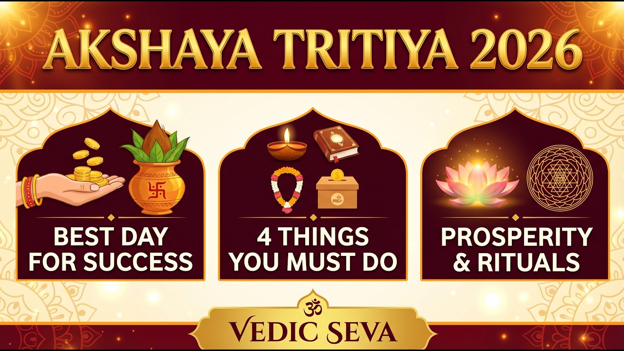 Why Akshaya Tritiya 2026 is the Best Day for Success | Vedic Seva