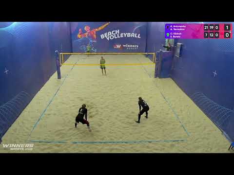 18:40 A. Antonenko / A. Yermakov - O. Klishch / S. Borets 31.10.2022 | Winners Beach Volleyball