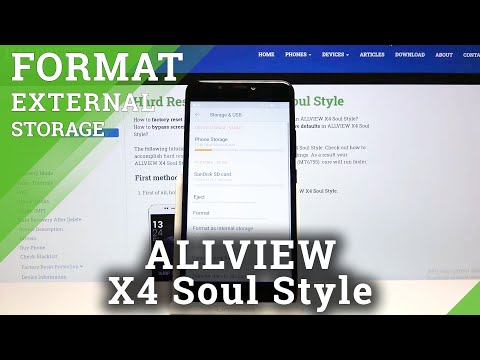 How to Format SD Card in ALLVIEW X4 Soul Style – Clean Memory Card