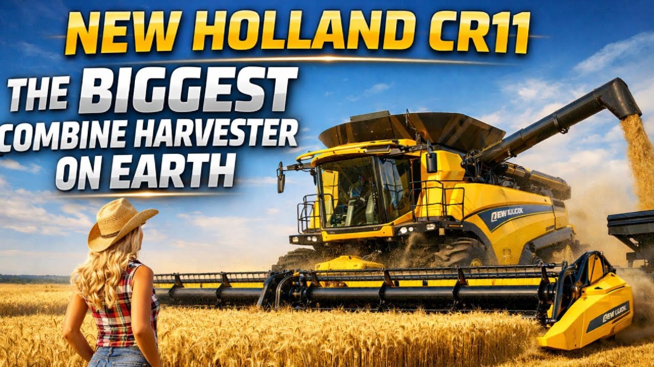 🔥 NEW HOLLAND CR11: The 800HP Monster That Changes Farming Forever!