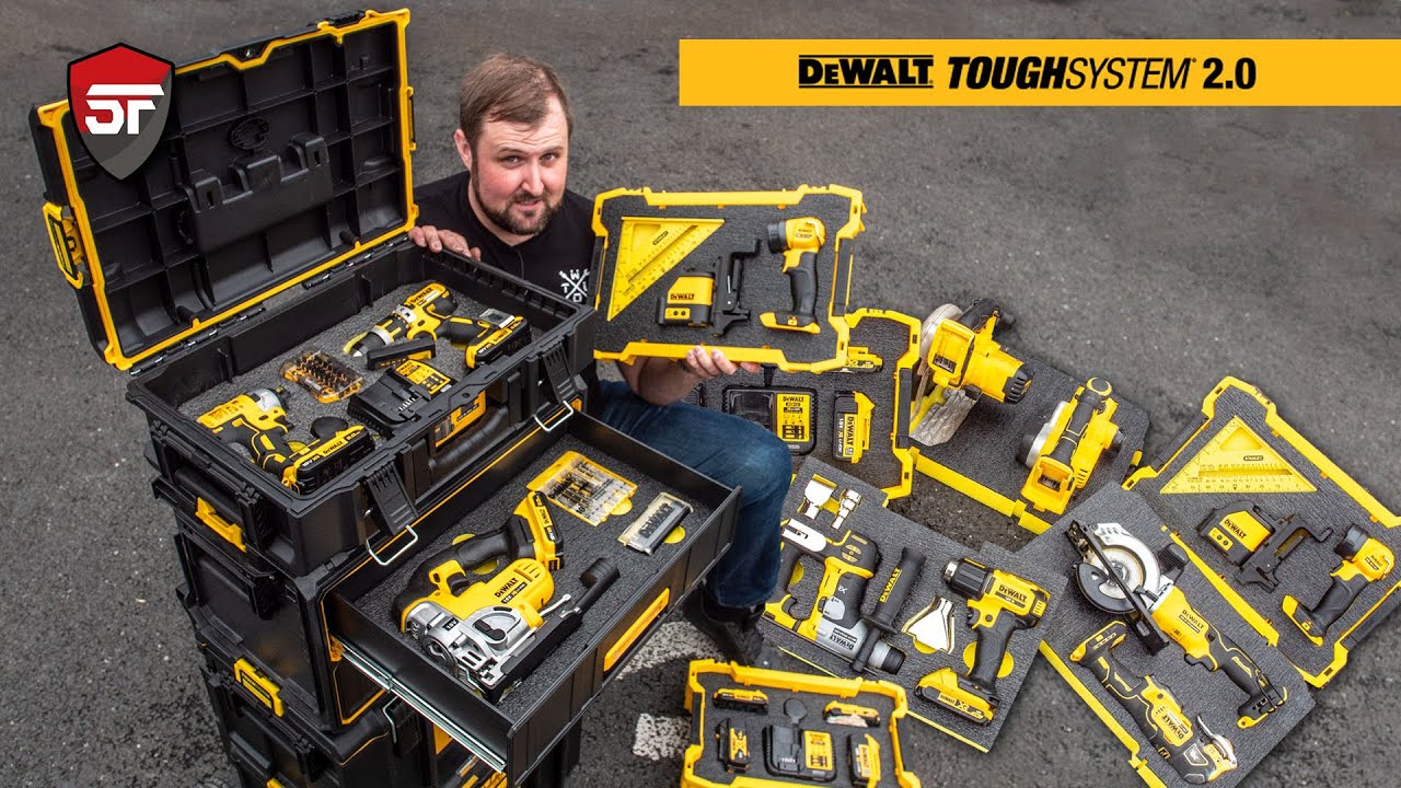 The BEST WAY to Organise the DeWalt Toughsystem 2.0!