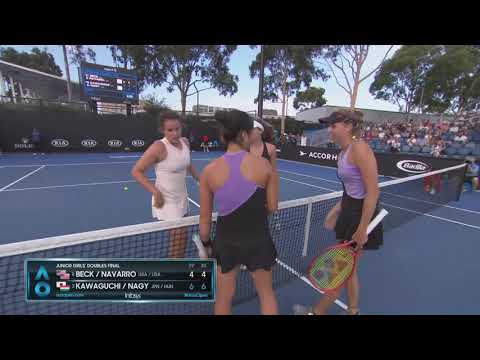 AO Highlights: Beck/Navarro v Kawaguchi/Nagy Final/Day 12 | Wide World of Sports