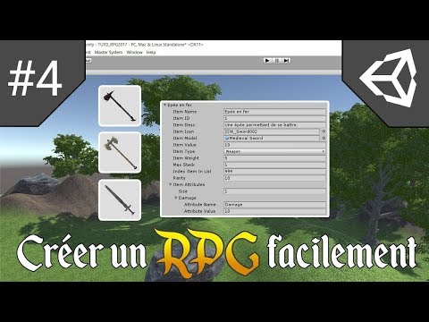 Créer un RPG facilement sur Unity 3D 0 Introduction