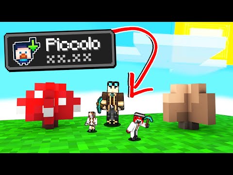 MINECRAFT MA OGNI MINUTO DIVENTO PIÙ PICCOLO!!