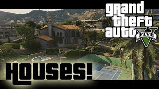 TOP 5 BEST GTA 5 HOUSE"S ( story mode)