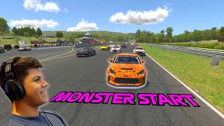 MONSTER START in the iRacing Toyota GR86!!!