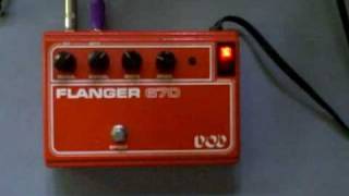 Video thumbnail for DOD 670 Flanger by Steve Parish