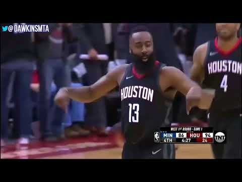 James Harden Full Series Highlights 2018 WCR1 Houston Rockets vs Timberwolves | FreeDawkin