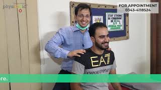 Hopeless Patient of Scoliosis treated by Dr Hashim | www.physiogic.com | 03434118524