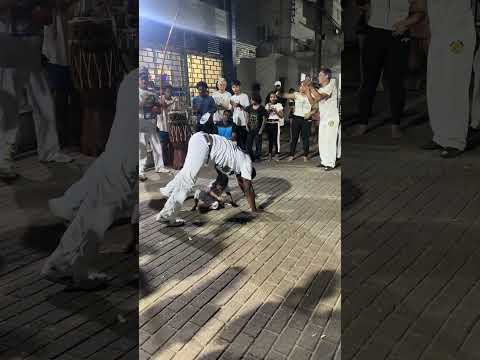 Roda de capoeira em Porciúncula