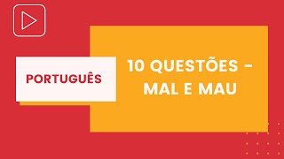 Mal Ou Mau Atividades